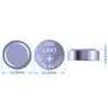 Pack of 10/20/30/40pcs AG12/LR43 Button Cell Batteries SR43SW LR1142 186 386A Coin Cells for Watches Remote Toy