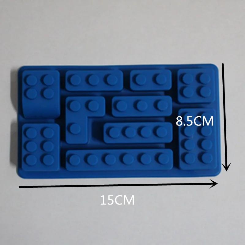 Форма для кубиков льда Robot Ice Brick, силиконовая форма DIY, форма для шоколада, желе, брауни, десерт, выпечка, мини-форма для блоков, набор тем