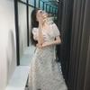 2022 Elegant Retro Floral Long Dress - French First Love Style
