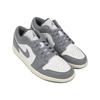 Air Jordan 1 Low Vintage Серые мужские кроссовки Stealth White Sail 553558-053