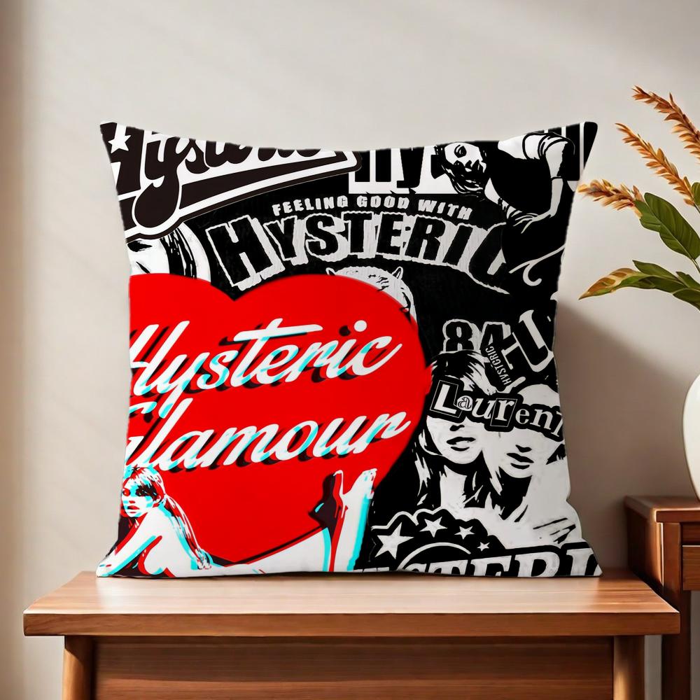 Hhysteric band Glamour cushion cover For Pillow Printing Sofa Decoration Home Car Room Coffee Shop Office Nordic Simplicity