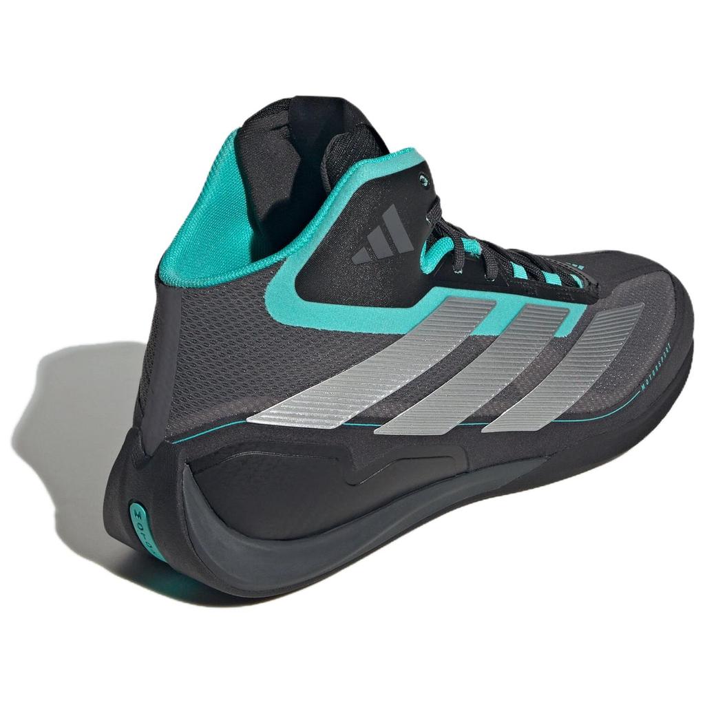 adidas Feroza Mer Удобные Универсальные Повседневные Ботинки Средней Высоты Унисекс Повседневная Обувь Черный Зеленый KJ6173