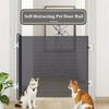 Adjustable Retractable Pet Gate Reinforced No-Drill Pet Door Pet Mesh Isolation Net Doorways