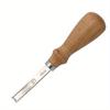 4 Size A4mm A6mm A8mm A10mm Practical Leather Craft Edge Beveler Skiving Beveling Knife DIY Cutting Hand Craft Tool with Wood Handle