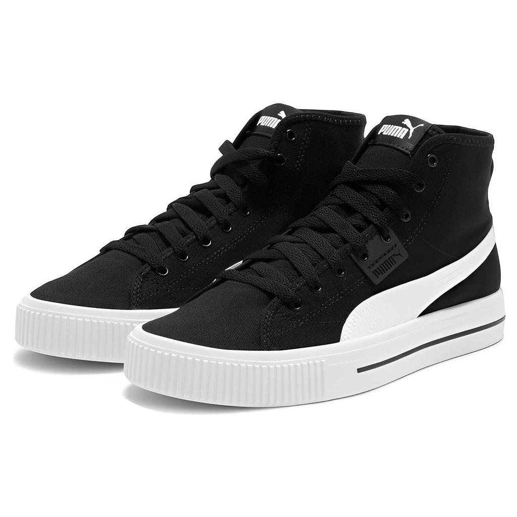 Puma Ever Mid Sneakers Unisex Sneakers Black White 385847-02
