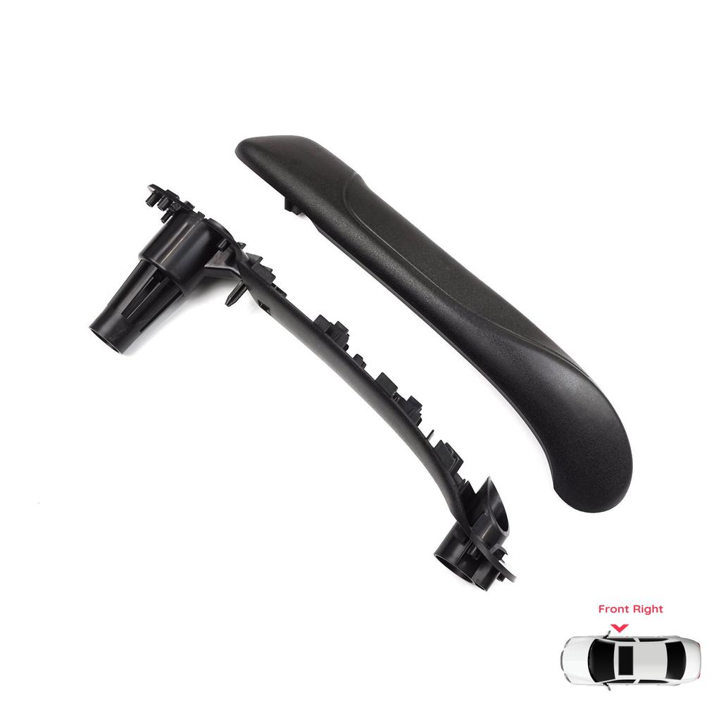 BDP1331-2 Front Right  Inner Door Handle Grip Black for Renault Kangoo MK2 Citan W415 NV250 2007-2021 8200548972