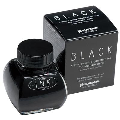 Platinum Fountain Pen Bottled Ink 60cc Black INK-1200#1