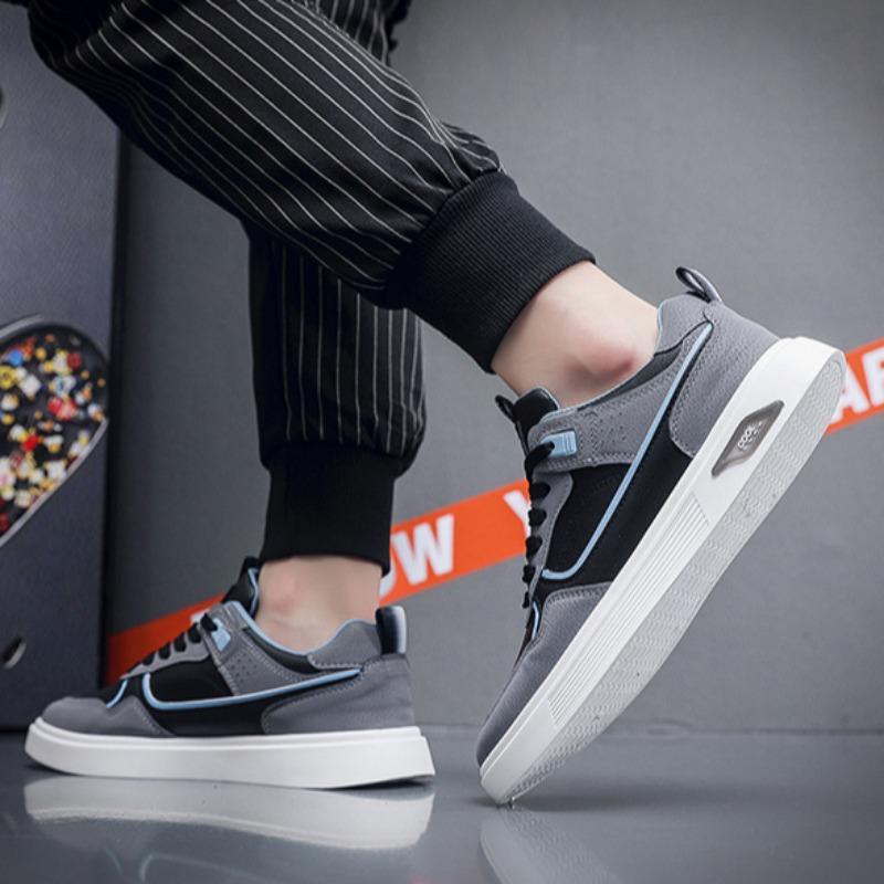 Легкие удобные повседневные кроссовки для активного отдыха Spirng New Trend Мужские спортивные кроссовки на платформе Кроссовки для тенниса Кроссовки для пешего туризма