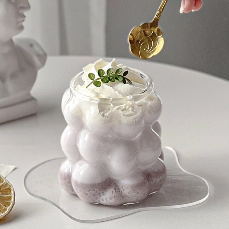Холодные кофейные чашки Латте Кофейный стакан Сок Молоко Вода Чашка Прозрачная бутылка для воды Стаканы для напитков Кухонные принадлежности для стола