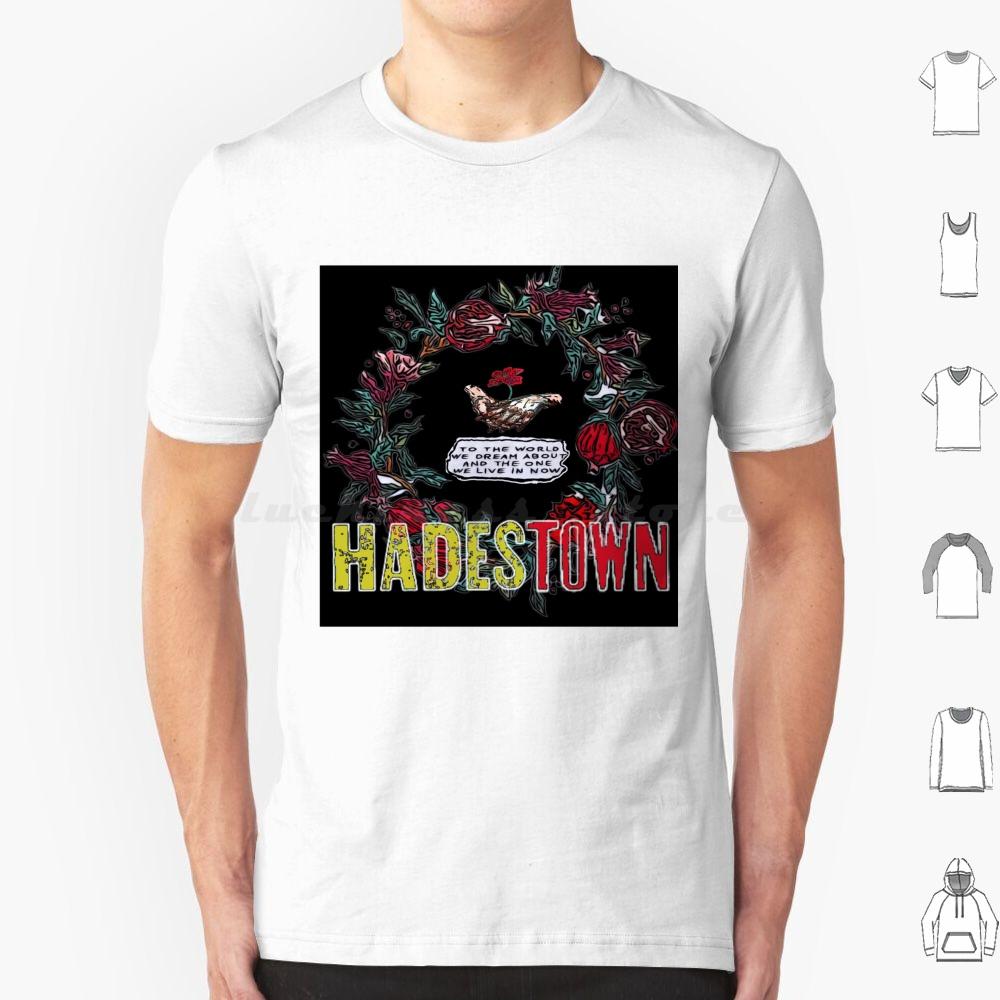 Футболка с принтом мюзикла Hadestown 6XL Хлопок Крутая футболка Hadestown Музыкальный Сцена Театр Актер Актриса Певец Танцор Исполнитель