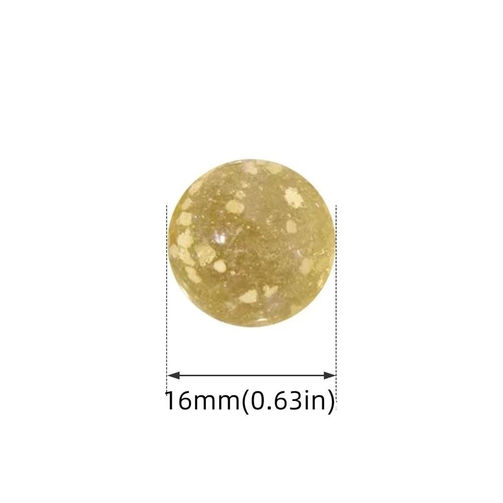 10pcs/pack Non-porous Fish Tank Glass Ball Glow in The Drak Transparent Crystal Beads  Parent-child