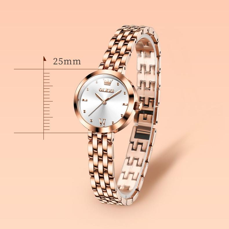 OLEVS Brand Watches Simple Fashion Quartz Watch Waterproof Women's Watch Women's Watch
