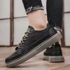 Новые черные повседневные мужские туфли из вулканизированной кожи, распродажа, бесплатная доставка, дешевая ликвидация, распродажа, кроссовки для взрослых, мужские