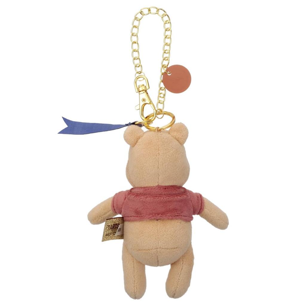 TAKARATOMY A.R.T.S. Disney Character Favorite Colors Bag Charm Winnie the Pooh (Darjeeling Tea) Plush Toy, Approximately 13cm Tall