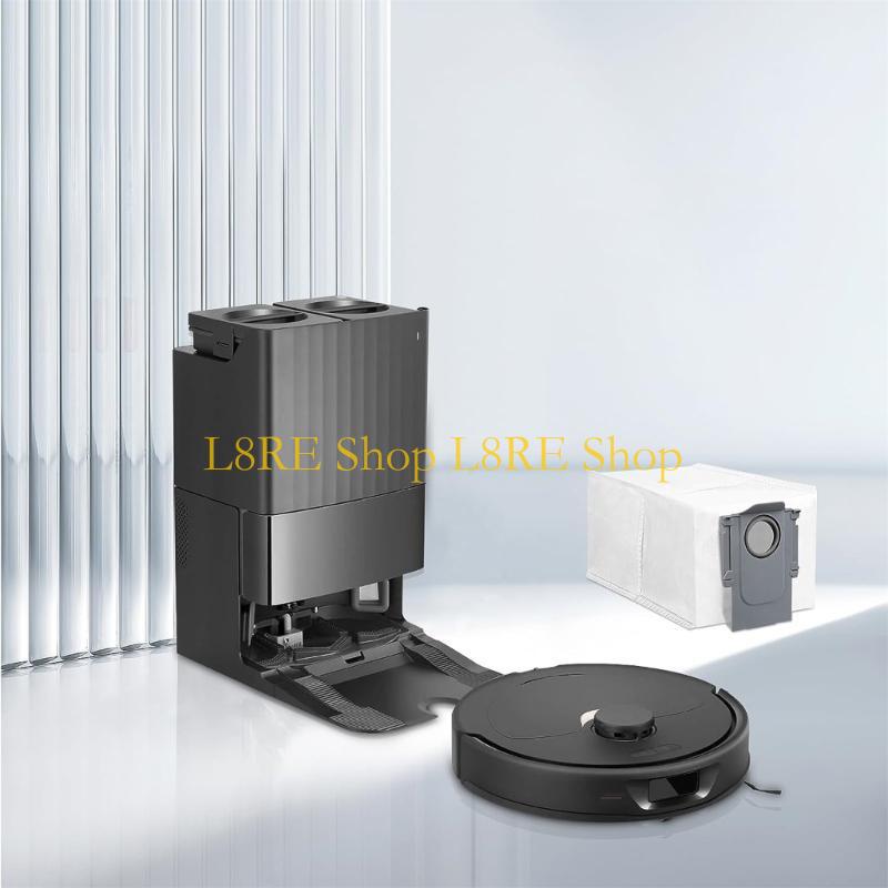 L8RE 8Pcs Vacuum Cleaner Dust Bag For QRevo/P10 Robot Vacuum Cleaner Dirt Collection