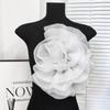 Fashion 3D Flower Corsage Sewing Applique Accessories Handmade Flower Patch Irregular Organza Clothing Dress Neck Decoration