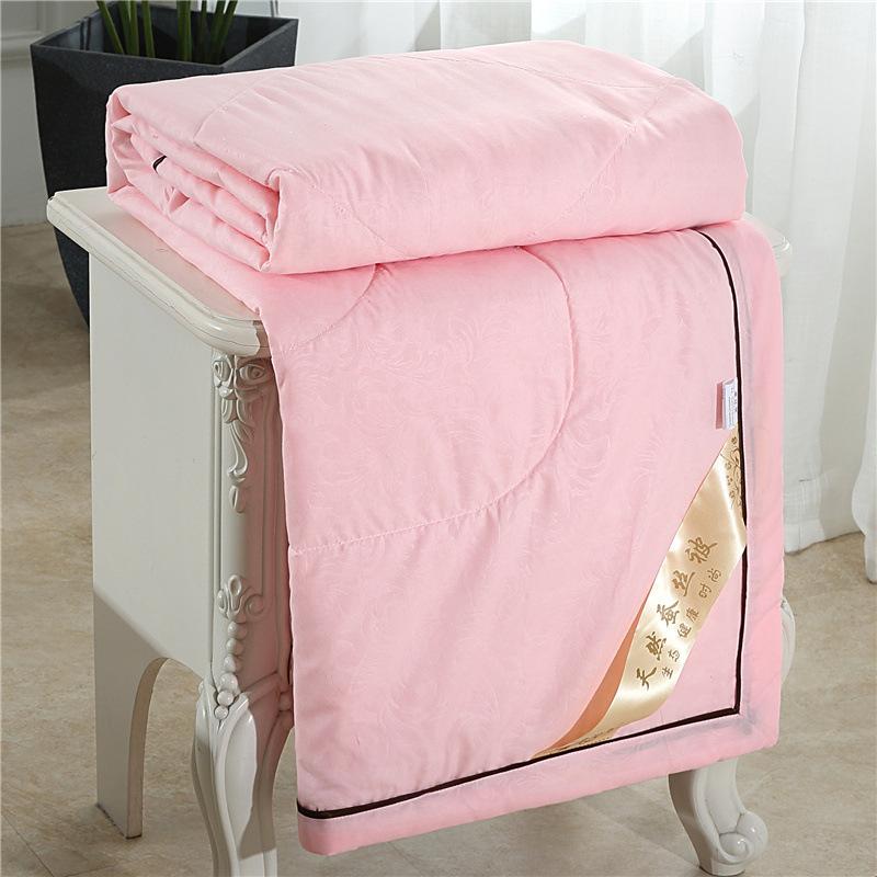 VESCOVO Летнее тонкое одеяло размера квин из шелка тутового шелкопряда 200*230 Односпальный пуховый пододеяльник 150*200