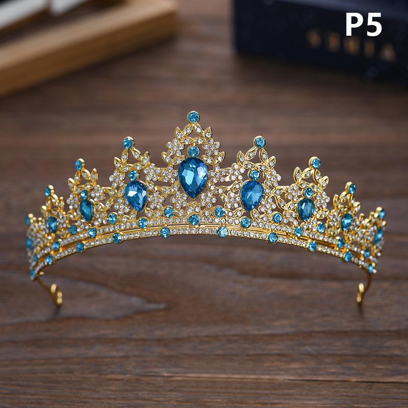 Принцесса королева винтажные диадемы и короны тиары для женщин свадебные свадебные вечеринки выпускной украшения для волос аксессуары