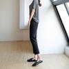 Loose and Comfortable Straight-Leg Nine-point Casual Pants for Spring