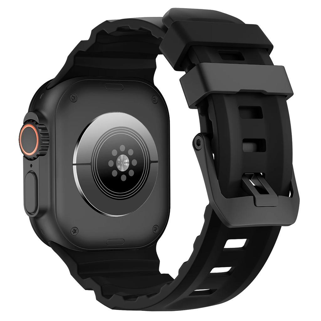 Trail Silicone Strap for Apple Watch Ultra 2 49mm Band Series 10 9 8 7 46mm 45mm Sport Breathable Bracelet iWatch 6 5 4 SE 44mm 42mm Bracelet