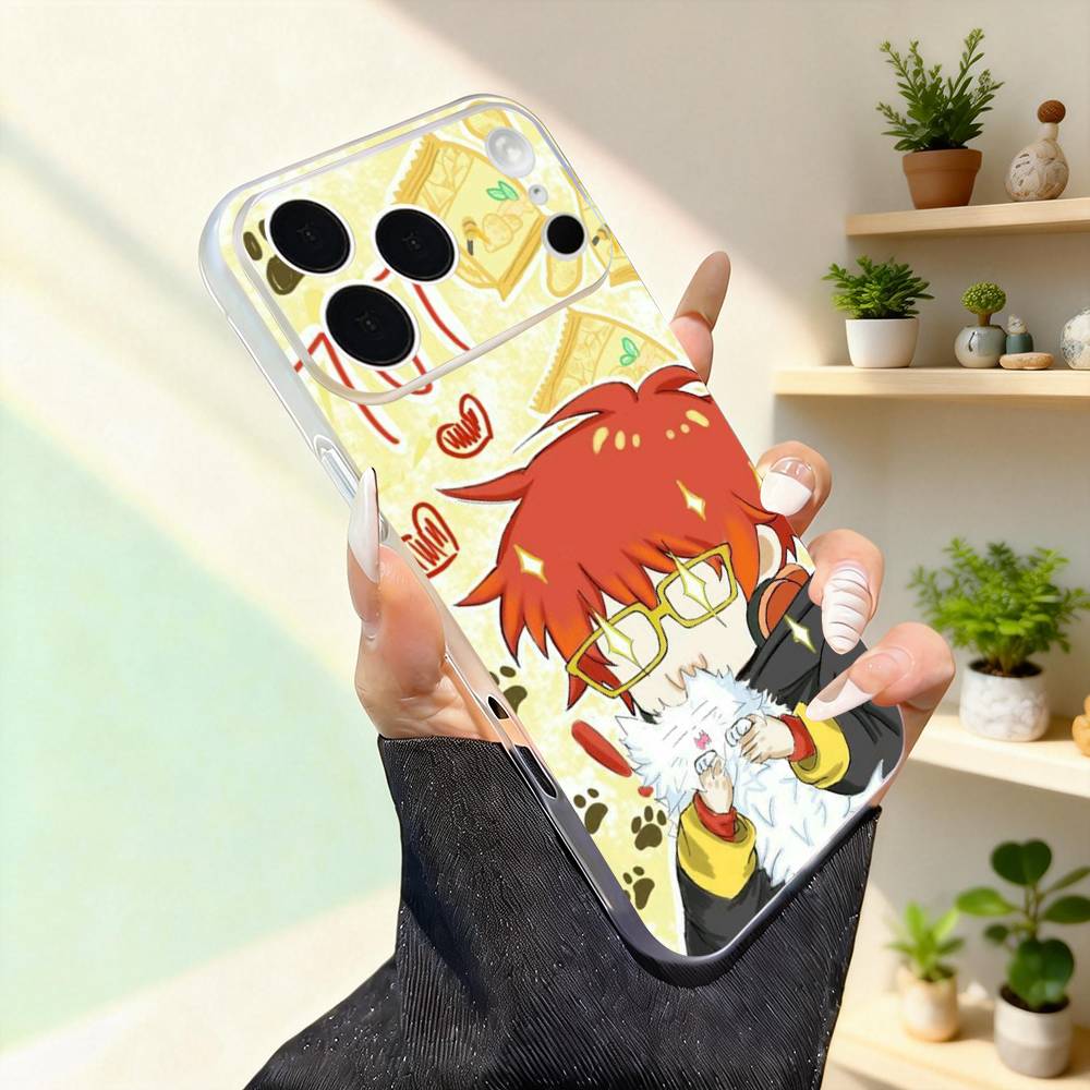 M-Mystic Messenger Cute Phone Case For iPhone 17,16,15,14,13,12,11,Pro,Max,Plus,Mini,SE4,E Magnetic For Magsafe Wireless