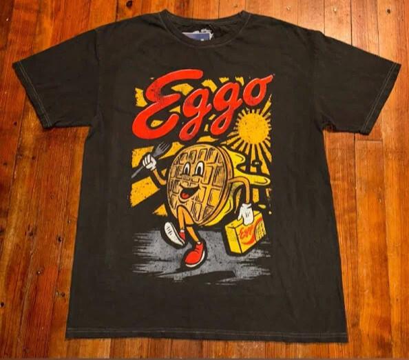 26 Kellogg's Eggo Breakfast Waffles Too Good To Leggo T-Shirt New Unisex T-Shirt