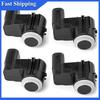 4 PCS 9677783277 Reversing Radar PDC Electric Eye Probe Parking Monitor Black ABS Car For Citroen C3 DS3 Diese