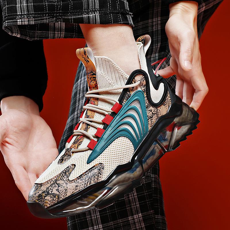 Shoes Men Sneakers Platform Women Casual Shoes Brand Luxury Shoes Men Fashion Running Walking Shoes Big Size 36-46