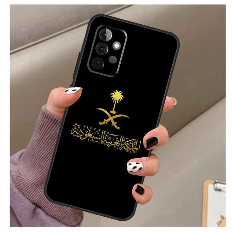Чехол с флагом Королевства Саудовская Аравия для Samsung Galaxy A34 A54 A14 A06 A16 A26 A36 A56 A12 A32 A52 A13 A33 A53 A15 A35 A55