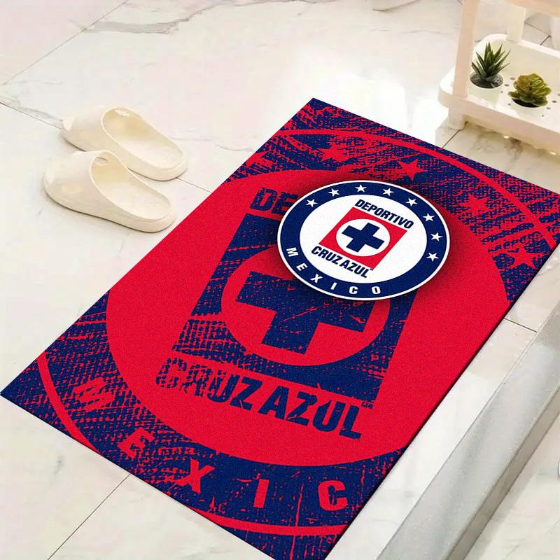 Cruz Azul Carpet Rug for Living Room Bedroom Home Sofa Decoration, Kids play Non-slip Floor Mat