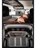 Сетчатая полка-органайзер в багажник Haval H9 2-го поколения, откидная, магниево-алюминиевая