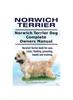 Книга Norwich Terrier. Norwich Terrier Dog Complete Owners Manual. Norwich Terrier Book for Care, Costs, Feeding, Grooming, Health and Training.