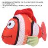 Fish Toy Interactive Red Goldfish Toy Cat Biting Chewing and Kicking Toy for Indoor Cats