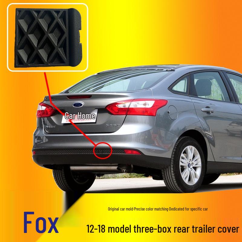 Compatible Rear Bumper Tow Hook Cover for 2012-2018 New Focus