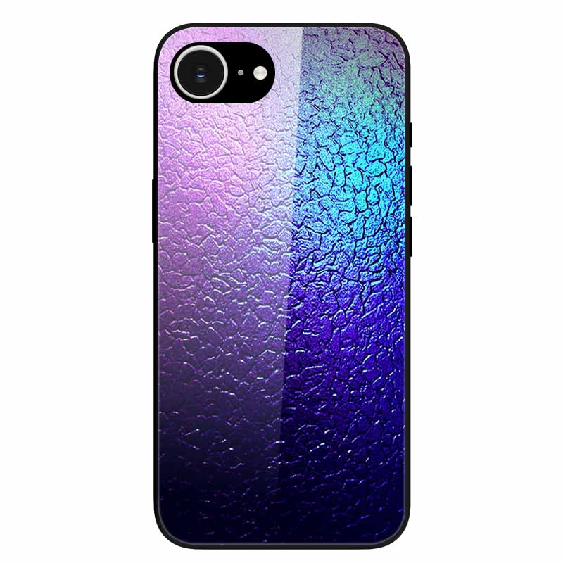 For iPhone 16E 2025 Case Black Bumper Tempered Glass Hard Phone Cases for iPhone16e 16e Back Cover for iPhoneSE SE 2025 Cool New