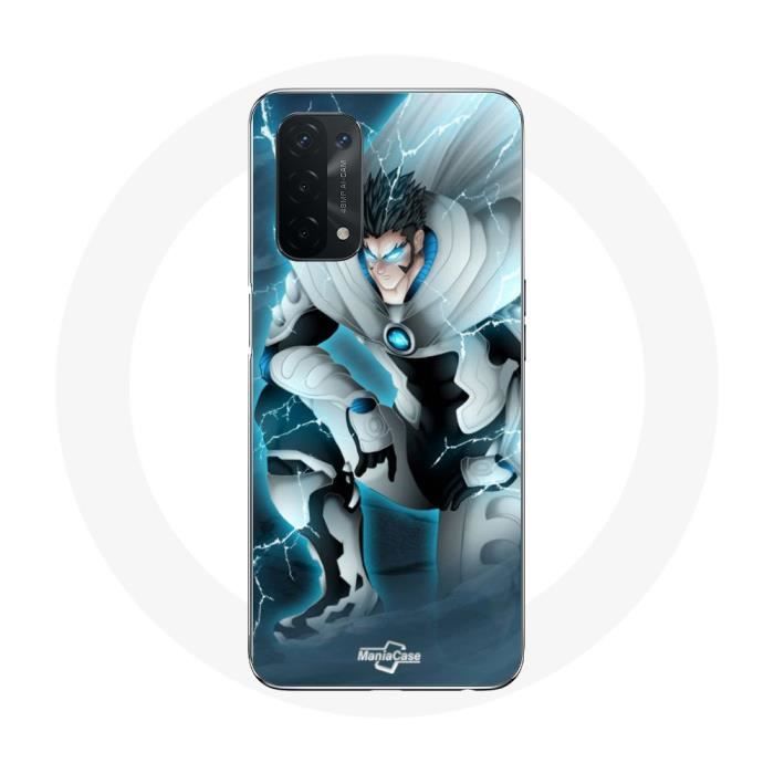 Coque - Maniacase - Oppo A74 5G - One Punch Man Manga - Silicone - Souple