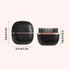 Portable Electric Heating Hair Straightener Brush Rechargeable Hot Comb