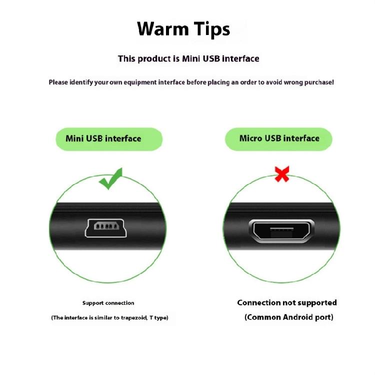 Кабель Mini USB Папа к Mini USB 5Pin Мама Кабель для зарядки игрового контроллера Кабель для зарядки Mini USB 5Pin для камеры