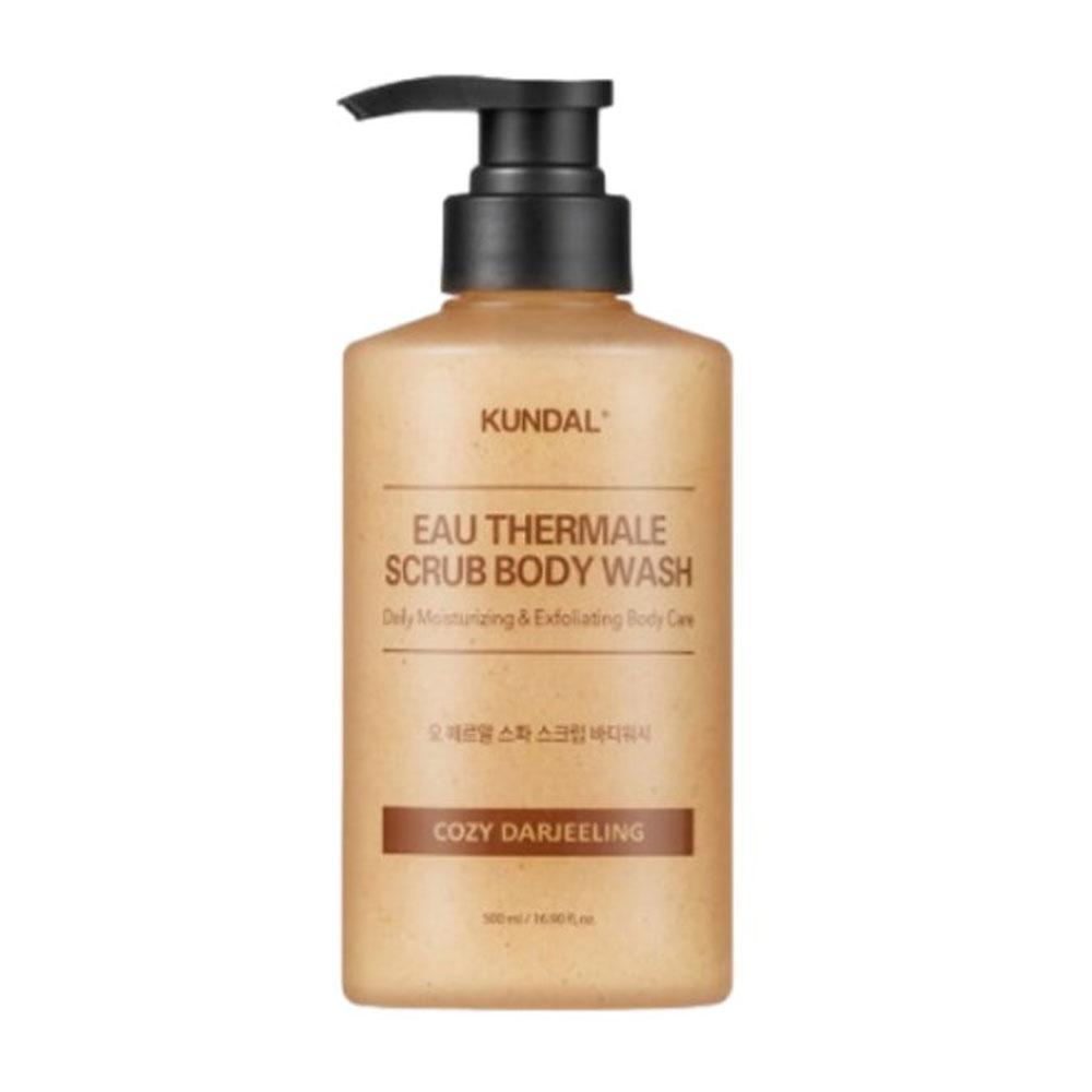 KUNDAL Eau Thermale Spa Scrub Body Wash Уютный Ослепительный 500 мл