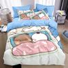 Cute Cartoon Bubu Dudu Bear Duvet Cover Set Bedding Set kids Boy Girl Bedroom Decoration 2/3pcs set Single Double Large Size