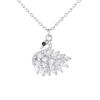 Personalized Fashion Necklace Trendy Versatile Simple Temperament Diamond-set Swan Pendant