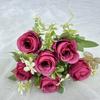 Simulation Flower Rose Bouquet For Event Decoration And Photography Prop