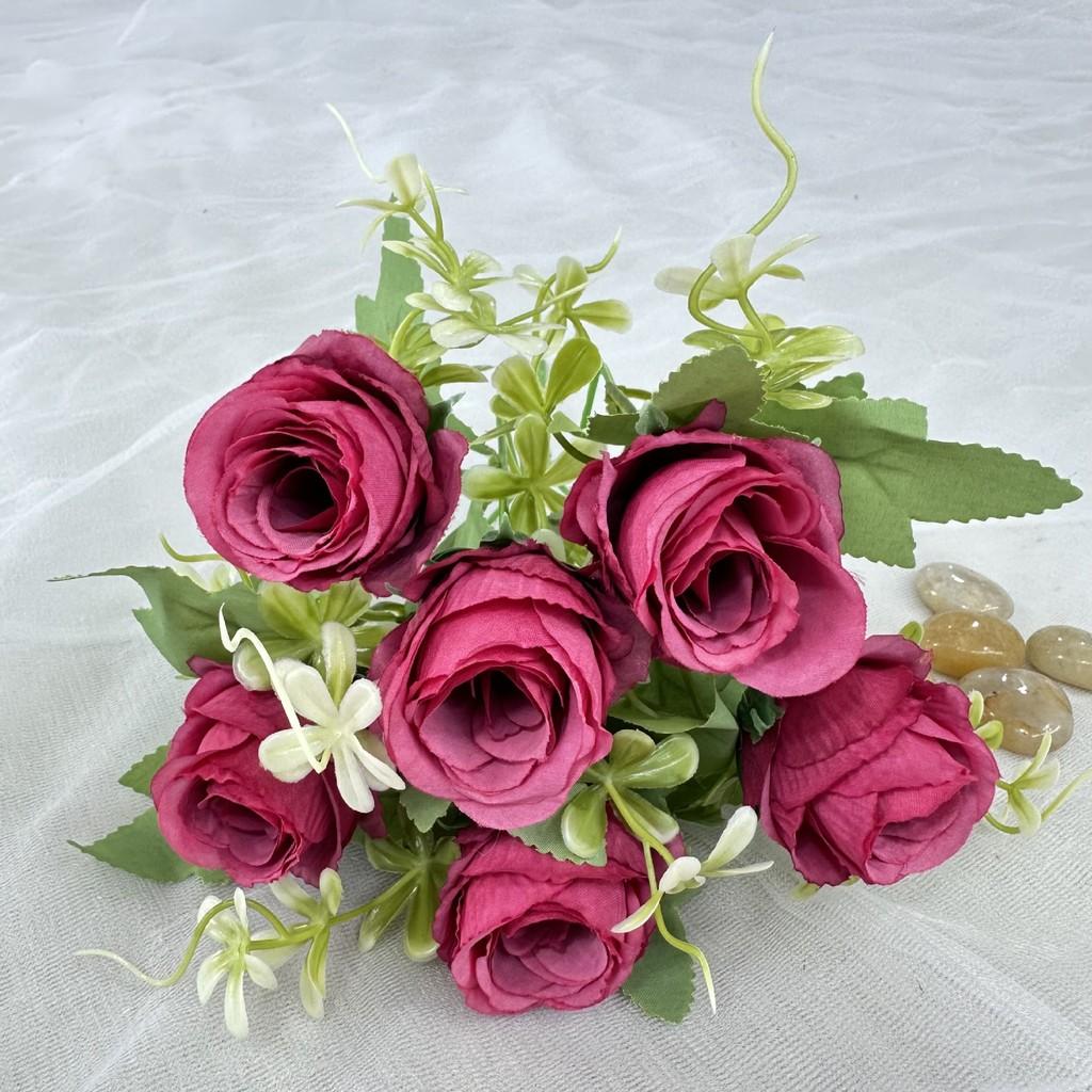 Simulation Flower Rose Bouquet For Event Decoration And Photography Prop