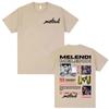 Melendi Printed TShirt  Tour Concert Series Pattern TShirt Unisexs Style Womens Style Streetwear TShirt HighQuality