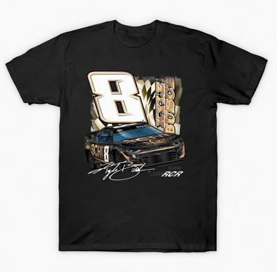 Мужская футболка Kyle Busch #8 Motorsports Nascar Racing Lifestyle Новая