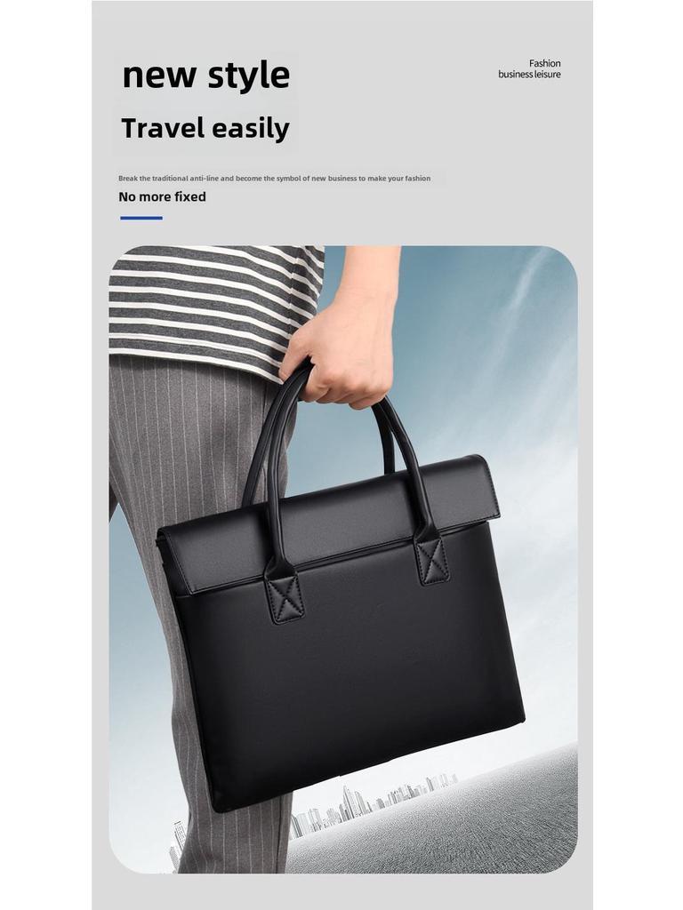 Персонализируемая сумка для ноутбука из полиуретана 14 дюймов, универсальный портфель унисекс для поездок на работу 2022 г.