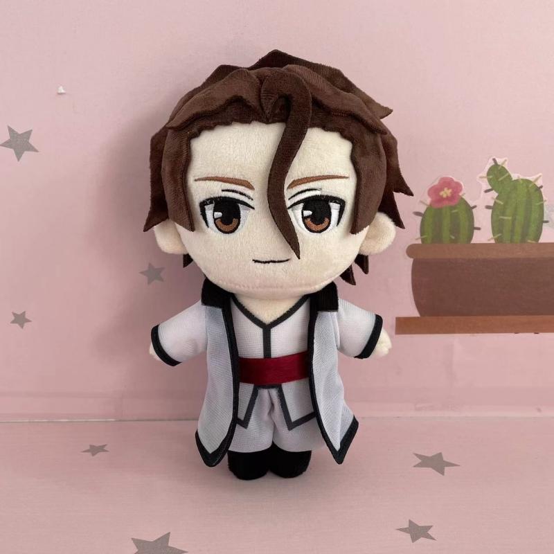 Anime Aizen Sousuke Plush Doll Toy 20cm Kurosaki Ichigo Cartoon Cosplay Cute Soft Stuffed Pillow Gift 20cm