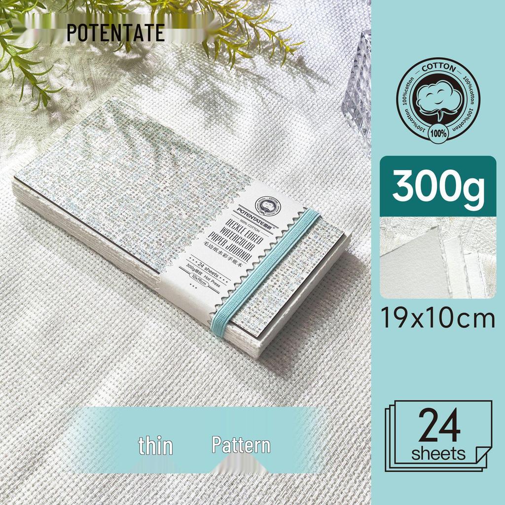 300 г Белый Хлопковый Картонный Карточный Открытки с Рваным Краем для Искусства и Каллиграфии.