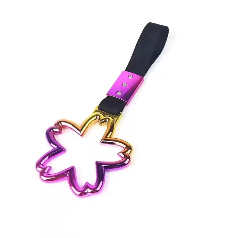 Car Gradient Devil Corner Love Ring Car Interior and Exterior Modification Armrest Ring Car Rear Exhaust Pipe Decoration Ring Pe
