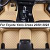 Автомобильные коврики для Toyota Yaris Cross ~2022 AUTO DropShipping Center Аксессуары для интерьера Кожаные ковры Коврики для ног